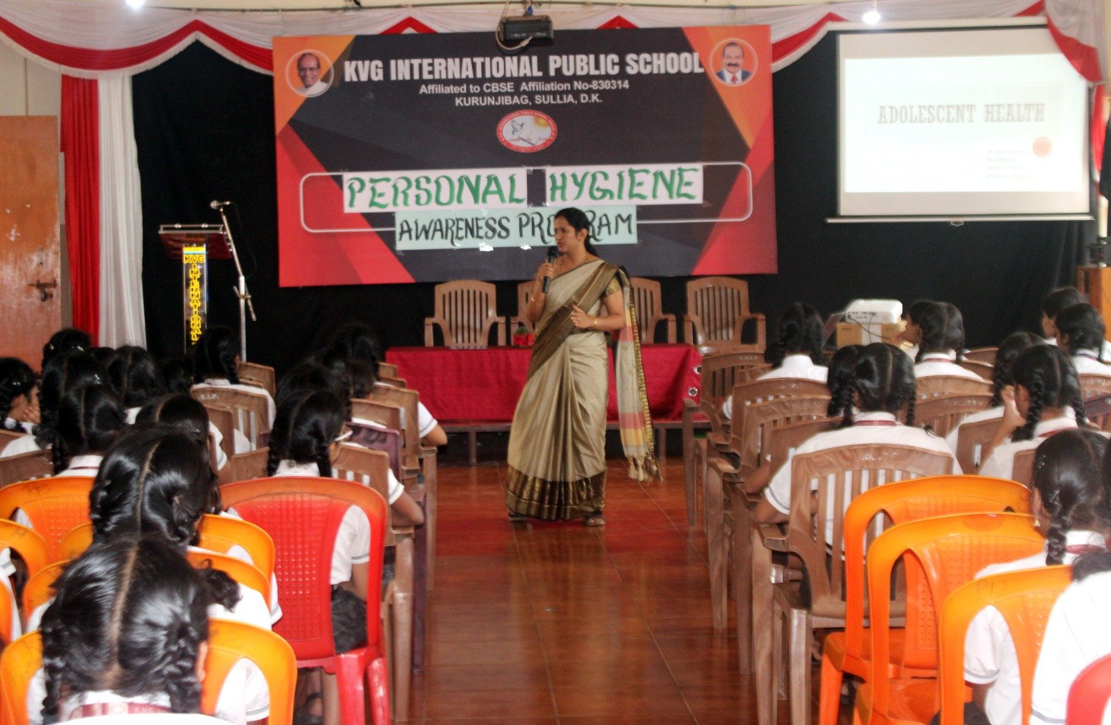 Personal Hygiene Program at KVGIPS