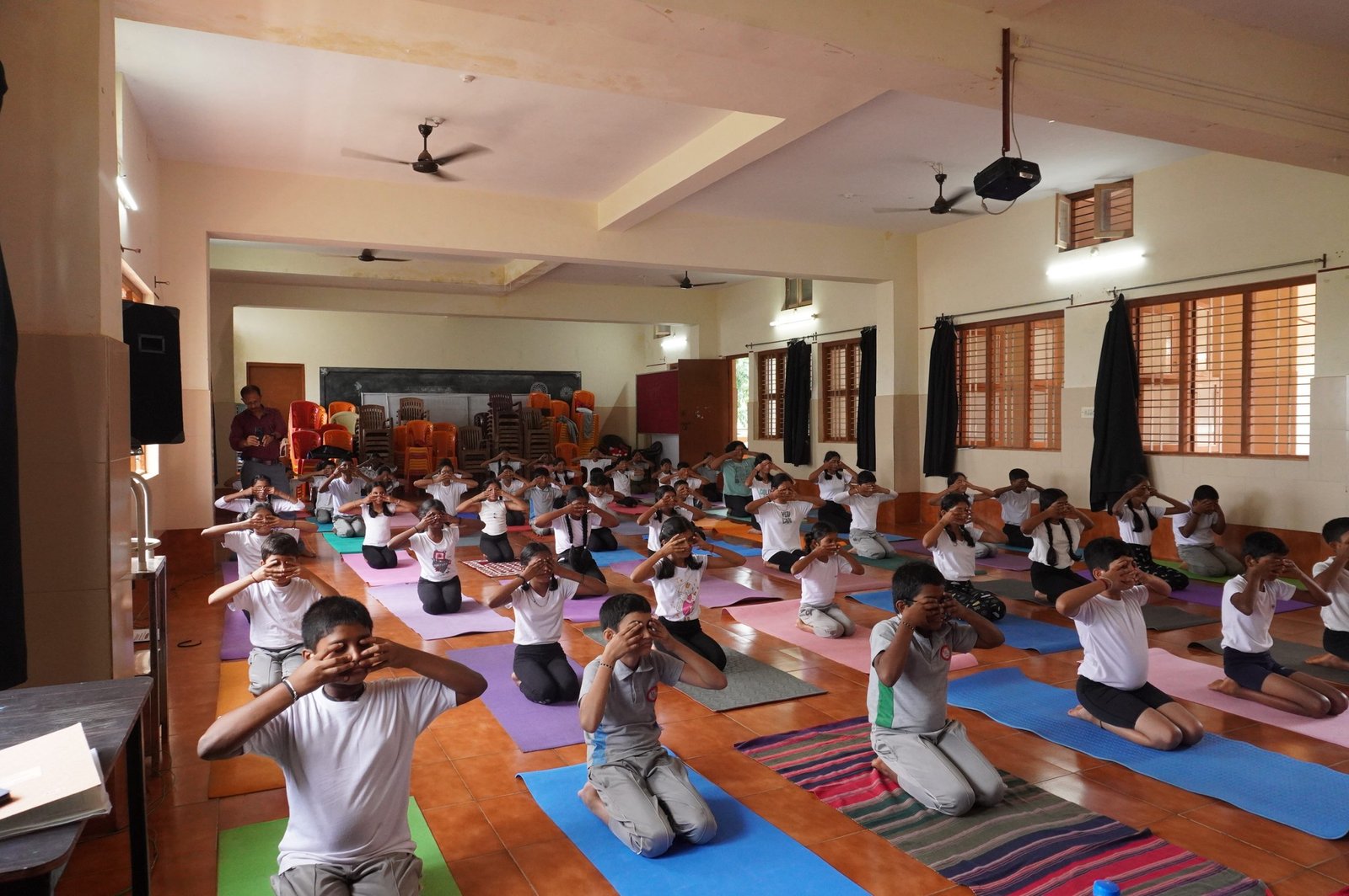 International Yoga Day Celebrated at KVG IPS